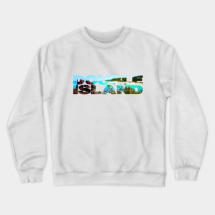 DOUBLE ISLAND - Queensland Australia Surfing Crewneck Sweatshirt